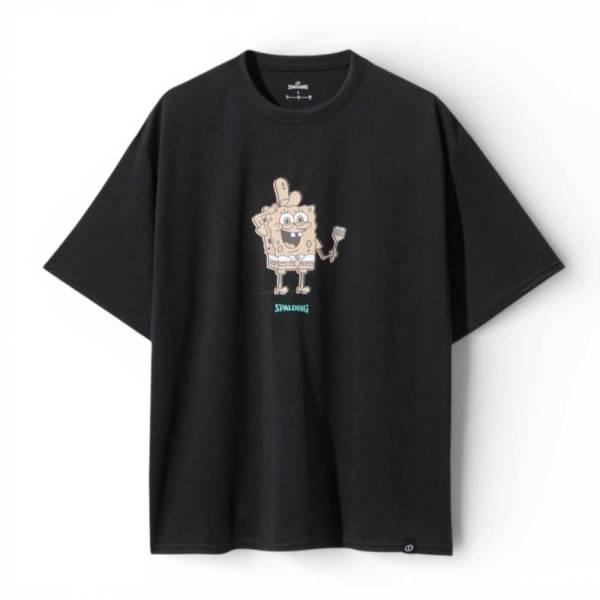 スポルディング Tシャツ スポンジ・ボブ クラビーパティ DNA SMT26037S ( バスケット...