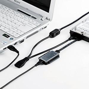 SANWA SUPPLY IDE/SATA-USB変換ケーブル 0.72m USB-CVIDE2の商品画像