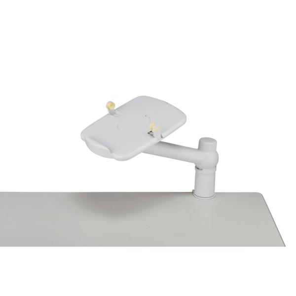 テレホンスタンド 卓上用 アームタイプ ホワイト BSTS01