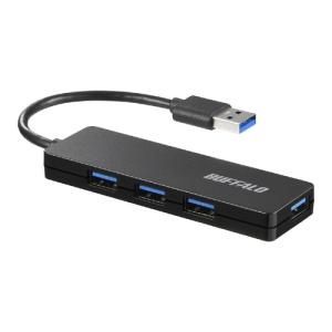 USB3.0 バスパワー ハブ 4ポート ハブ ブラック BSH4U120U3BK｜123mk