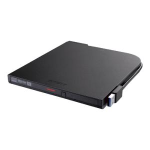 USB3.2(Gen1)対応 ポータブルDVD 書込ソフト添付 ブラック DVSM-PTV8U3-BKB｜123mk