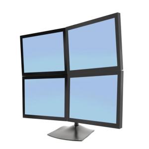 【4画面用】エルゴトロン DS100 モニターデスクスタンド 24インチ エルゴトロン DS100 モニタースタンド 4画面用 24インチ 56.2kg