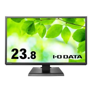 「5年保証」広視野角ADSパネル採用 DisplayPort搭載23.8型ワイド液晶ディスプレイ 黒...