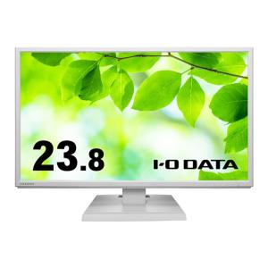 「5年保証」広視野角ADSパネル採用 23.8型ワイド液晶ディスプレイ ホワイト LCD-AH241EDW-B｜123mk