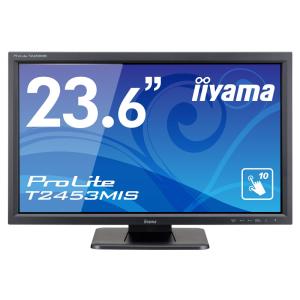 <ProLite> 23.6型タッチパネル液晶ディスプレイ ProLite T2453MIS (1920 x 1080/D-sub、HDMI、DisplayPort/ブラック/スピーカ:あり/フルHD/VA) T2453MIS-B1の商品画像