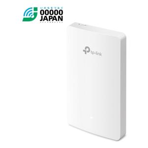 Omada AX1800 壁面埋め込み型 Wi-Fi 6アクセスポイント EAP615-WALL(EU)｜123mk