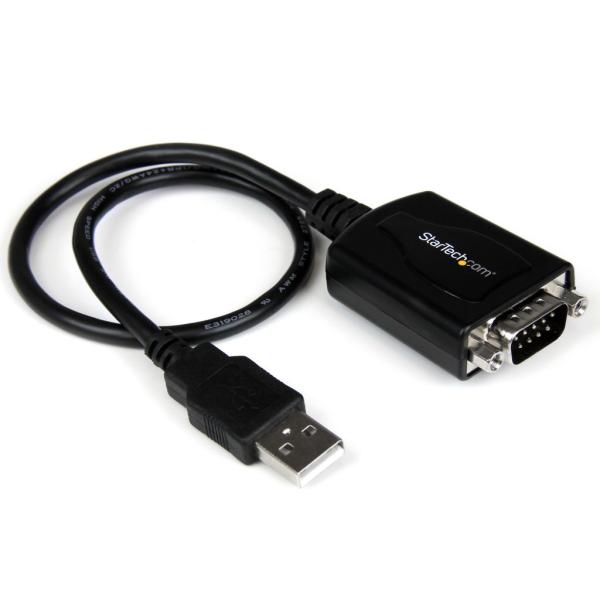 プロ仕様USB-RS232Cシリアル変換ケーブル 1x USB A オス-1x DB-9(D-Sub...