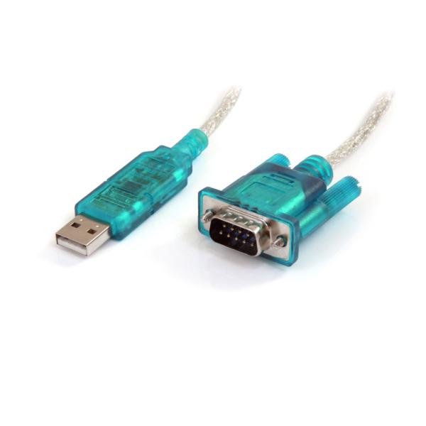 91cm USB-RS232Cシリアル変換ケーブル 1x USB A オス-1x DB-9(D-Su...