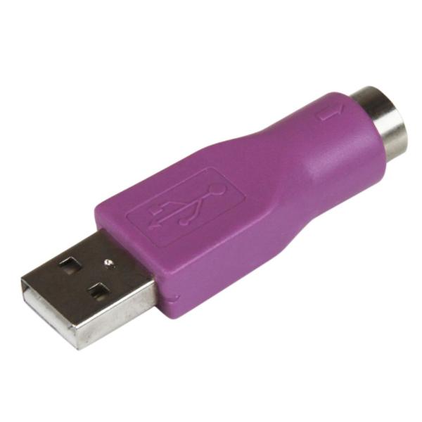 PS/2 - USB変換アダプタ PS/2キーボード - USB変換コネクタ PS/2 メス - U...