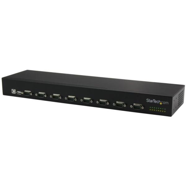USB - 8ポート対応シリアルRS232C 変換ハブ USB接続 8x シリアルD-Sub9ピン ...