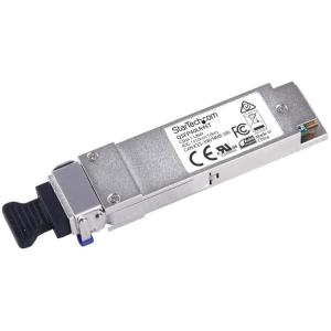 QSFP+モジュール/MSA対応アンコード/40GBASE-LR4準拠光トランシーバ/1270nm-1330nm/DDM QSFP40LR4ST｜123mk