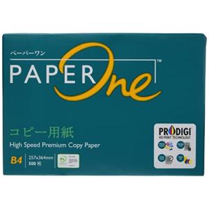高白色コピー用紙 PaperOne コピー用紙 B4 500枚×5冊 2500枚 紙厚0.09mm 大量印刷向き PEFC認証の商品画像