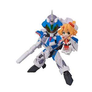 TINY SESSION マクロスΔ VF-31J ジークフリード ハヤテインメルマン機 with フレイアヴィオン 約100mm PVC＆ABの商品画像