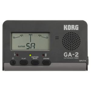 KORG ギター/ベース用チューナー GA-2 個人練習に最適 多弦ギター 多弦