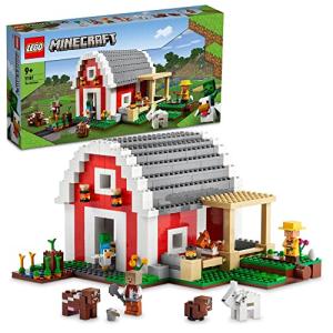 レゴLEGO マインクラフト 赤い馬小屋 21187 おもちゃ ブロック テレビゲーム 家 おうち 男の子 女の子 9歳以上の商品画像