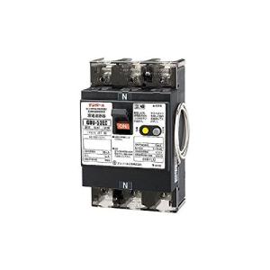 テンパール工業 太陽光発電システム用単3中性線欠相保護付漏電遮断器 (OC付) 40A (30mA) リード線付 U53EC4030Vの商品画像
