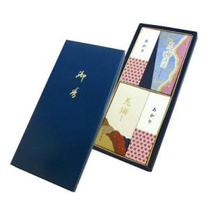 薫寿堂のお線香 花琳渡月 二種香 紙箱入 #173の商品画像