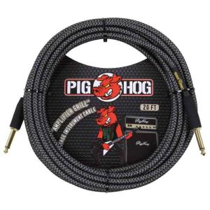 Pig Hog PCH10AG 1/4インチ~1/4インチ アンプ グリル ギター 楽器ケーブルの商品画像