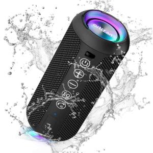 Ortizan Bluetooth スピーカー 防水IPX7でワイヤレス 30時間連続再生