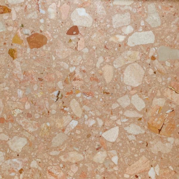 法人様宛送料半額/人造大理石ローザデルガルタ 400角本磨き 6枚/ケース