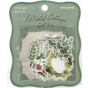 Motif Collage Seal Flake　ＢＯＴＡＮＩＣＡＬ
