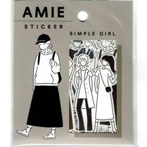 amie sticker simple girl