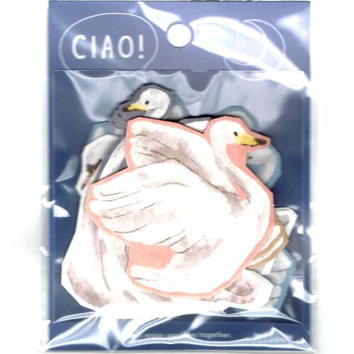 チャオステッカー　スワン