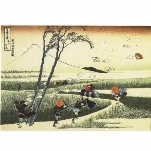 ポストカード 富嶽三十六景 駿州江尻 葛飾北斎 : シールプラザ