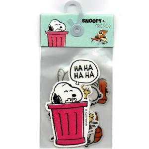 SNOOPY スヌーピーステッカーセット ALL PEANUTS ひょっこり : シール