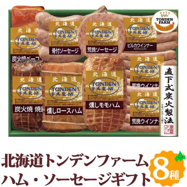 トンデンファーム ソーセージ ベーコン ハム 焼豚 ギフト 8種9点セット 詰め合わせ FG-100...