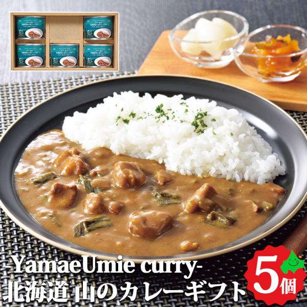 北海道 山のカレー ギフトセット 缶詰 ヤマヘウミヘ YU-G1 バターチキンカレー 行者ニンニク ...