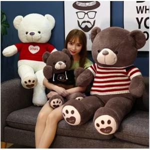 ふわふわぬいぐるみ テディベア 60cm 熊縫...の詳細画像2