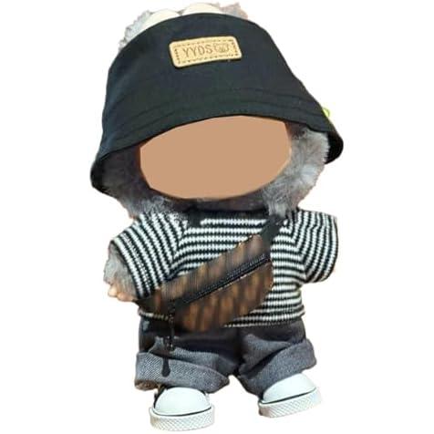 ラブブ17cm用着せ替え服 4点セット|上着・ズボン・ぼうし・靴 ピクニック キッズ ギフト