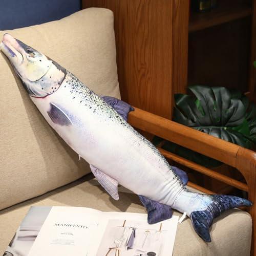 魚ぬいぐるみ 抱き枕 クッション 80cm 軽量 ポリエステル マイクロファイバー綿 プレゼント