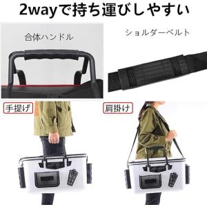 自立型EVA素材 釣りバッカン 40cm/45...の詳細画像4