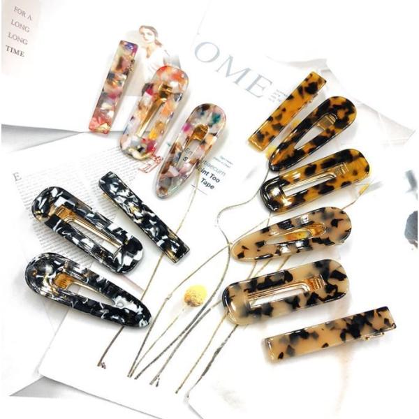 3点セット ヘアピン　べっ甲風　ヘアアレンジ ヘアクリップ　ヘア飾り