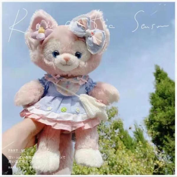 リーナベルぬいぐるみ用 ハンドメイド プリンセスドレス コスチューム 8点セット Sサイズ