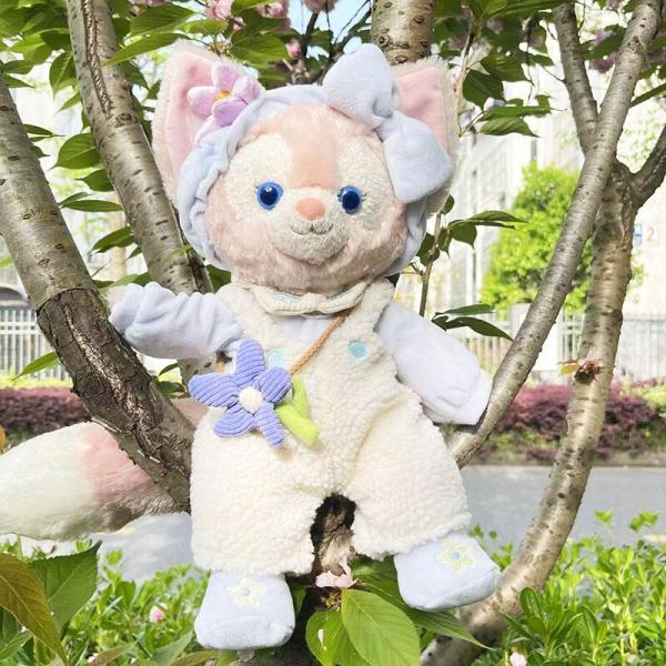 リーナベルぬいぐるみ用 ハンドメイド プリンセスドレス コスチューム 8点セット Sサイズ