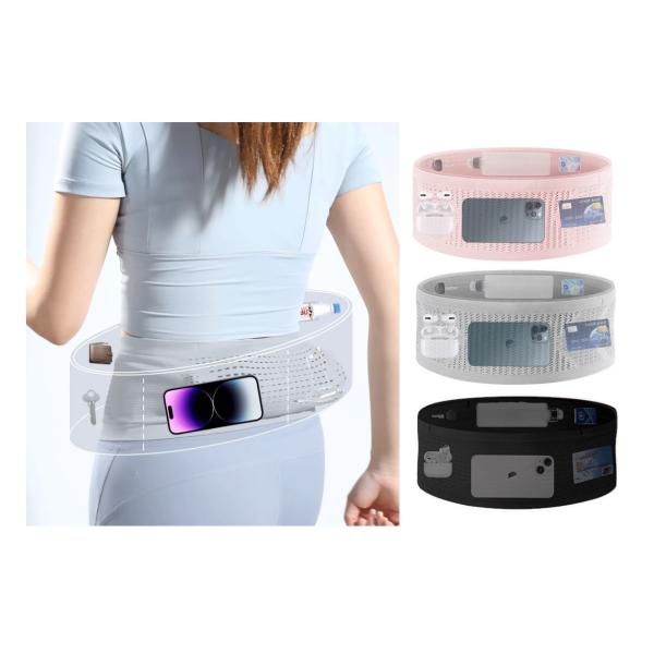 1点ランニング ポーチ ウエストバッグ スマホポーチ ランニング ウエストポーチ 揺れない 大容量 ...