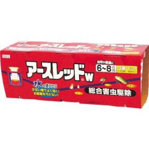 アースレッドW 6〜8畳用 10g×3缶パック ホームセンターの商品画像