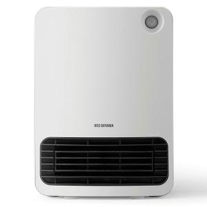 アイリスオーヤマ 人感センサー付き セラミックファンヒーター マイコン式 ホワイト JCH-126T-W 暖房器具