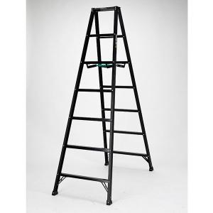 メーカー直送 / アルインコ(ALINCO) アルミ製軽量専用脚立 210cm シエロブラック BS210FX