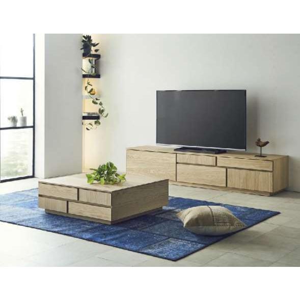 【 高級 】 国産 センター テーブル コーヒーテーブル 幅80ｃｍ 収納付 組立込 NiPPONA...