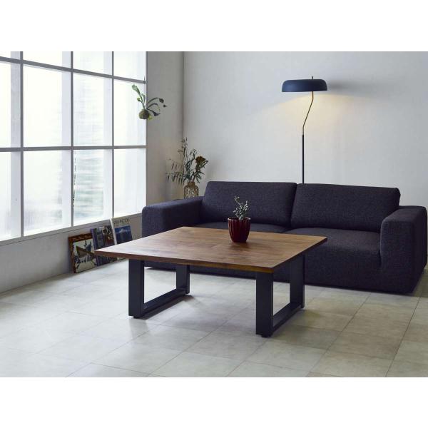 【 高級 】 国産 センター テーブル コーヒーテーブル 組立込 スチール脚 NiPPONAIRE ...