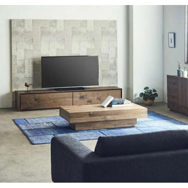 【 高級 】 国産 TV テレビ ボード ローボード 幅200ｃｍ  組立込 RAICHO  デザイ...