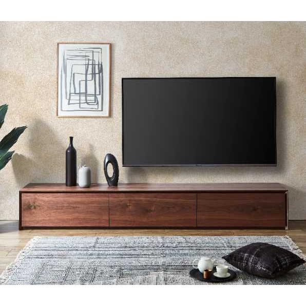 【 高級 】 国産 TV テレビ ボード ローボード 幅240ｃｍ 組立込 RAICHO デザイナー...