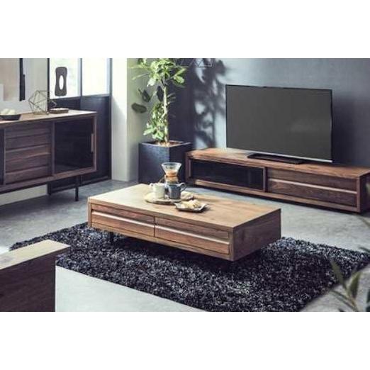 【 高級 】 国産 センター テーブル コーヒーテーブル 組立込 ウォールナット NiPPONAIR...