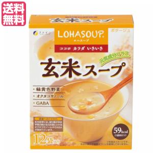 インスタントスープ 粉末スープ カップスープ ロハスープ LOHASOUP 玄米スープ 12杯分 ファインの商品画像