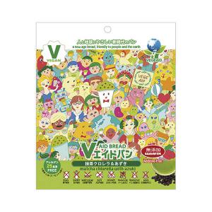 非常食 パン 5年保存 東京ファインフーズ Ｖエイド保存パン 抹茶クロレラ＆あずき 125gの商品画像