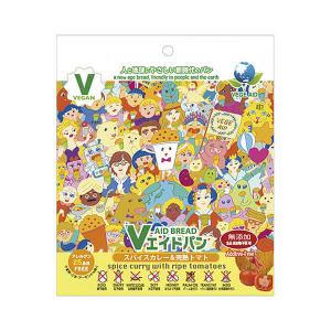 非常食 パン 5年保存 東京ファインフーズ Ｖエイド保存パン スパイスカレー＆完熟トマト 125gの商品画像